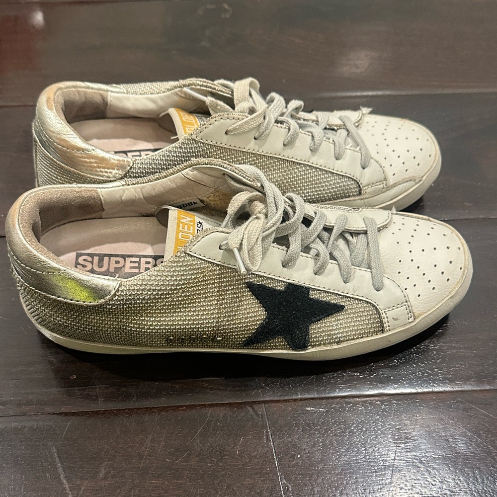 Golden Goose Super Star Low Top Sneaker Size 39